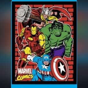 FABRIC Marvel Comics Panel, CP60508, 100% Cotton, 2 Continuous Panels